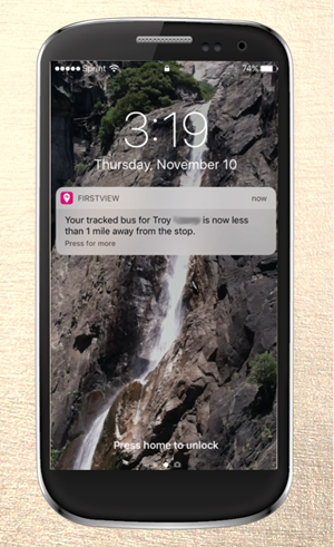 First Student FirstView app